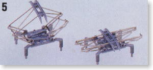 Pantograph Type PS16 (for AC/DC Style) (2pcs.) (Model Train)