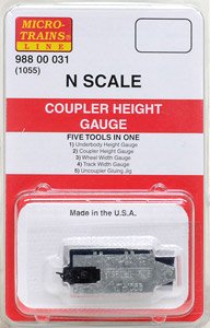 【 1055 】 スタンダードゲージ (N Scale Coupler Height Gauge) (鉄道模型)
