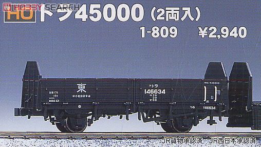 (HO) トラ45000 (2両入り) (鉄道模型) その他の画像1