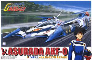 New ASURADA AKF-0 with HAYATO KAZAMI (Plastic model)