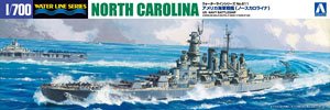 USS Battleship North Carolina (Plastic model)