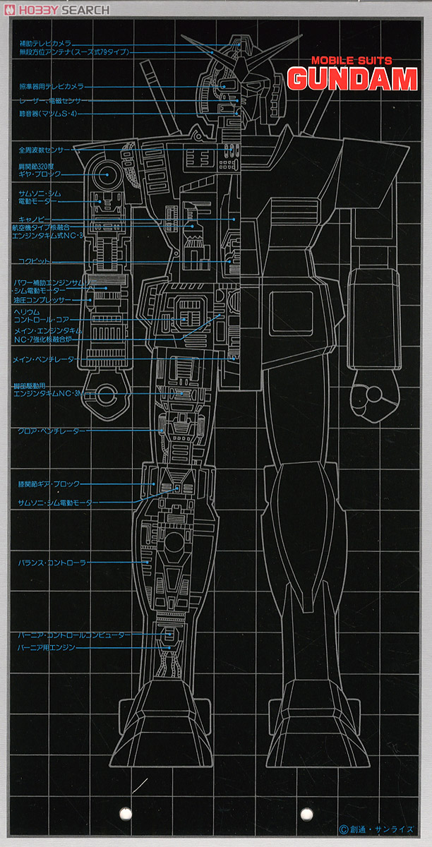 RX-78 ガンダム (メカニック・モデル) (1/72) (ガンプラ) その他の画像1