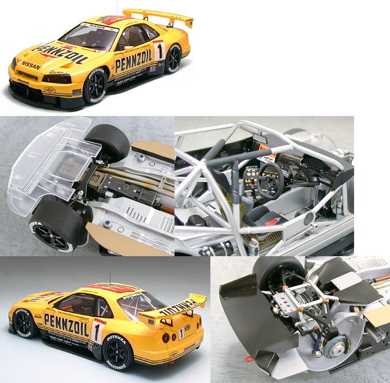 ペンズオイル ニスモ GT-R (R34) (プラモデル) 商品画像1