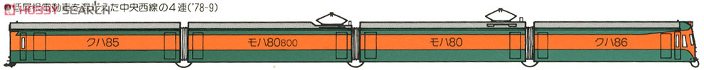 国鉄 クハ85 100形 制御車 (1両・組み立てキット) (鉄道模型) 解説1