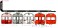Meitetsu Series 5500 Mc+M`c 2 Car Formation Set (2-Car Unassembled Kit) (Model Train) 塗装1 Thumbnail
