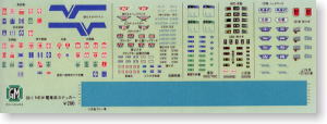 NEW電車用ステッカー 1 (鉄道模型)