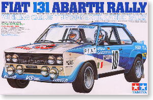 フィアット131アバルト･ラリー 80年モンテカルロラリー優勝車 (プラモデル)