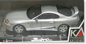 TOYOTA スープラ (シルバーメタリック) (ミニカー)