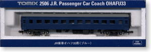 国鉄客車 オハフ33形 (ブルー) (鉄道模型)