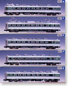 JR 489系 特急電車 (あさま) (基本・5両セット) (鉄道模型)