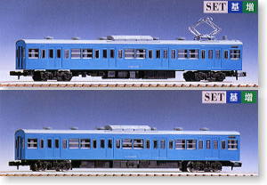 103系 スカイブルー (増結・2両セット) (鉄道模型)