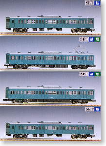JR 103系 通勤電車 (エメラルドグリーン) (基本・4両セット) (鉄道模型)