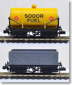 Yellow Tank Wagon Set (Model Train)