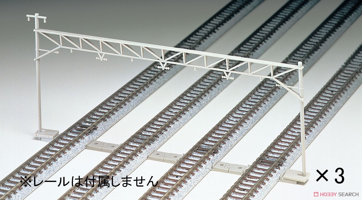 4線架線柱・近代型 (3本セット) (鉄道模型) その他の画像1