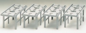 Concrete Piers for Double Tracks (Set of 4) (Model Train)