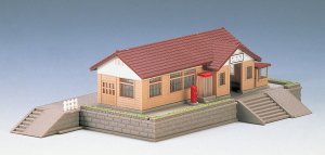 木造駅舎セット (鉄道模型)