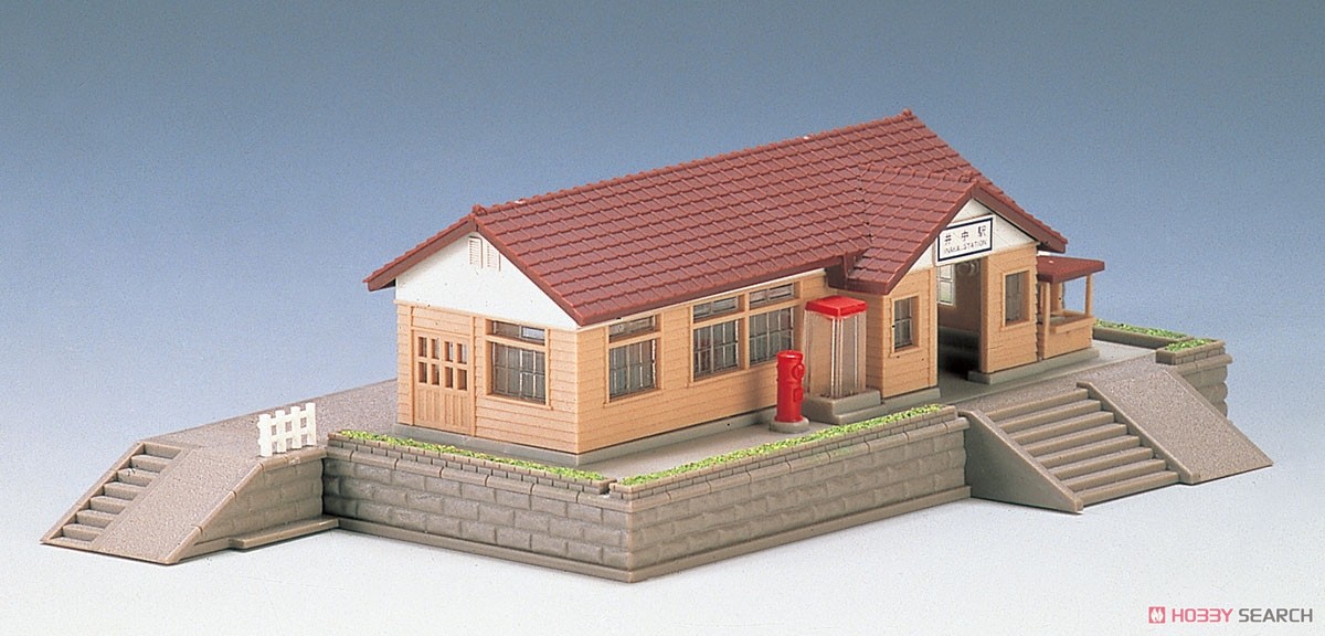 木造駅舎セット (鉄道模型) その他の画像1