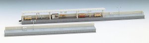 One-sided Platform Set (Modern Type) (Model Train)