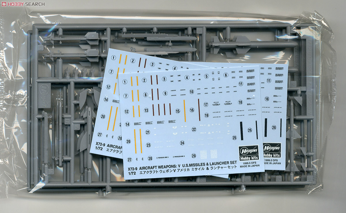 [Close]
Aircraft Weapons V U.S.Missiles And Launcher Set (Plastic model) Contents1