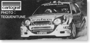 トヨタ カローラ WRC 2000 モンテカルロ ラリー (プラモデル)