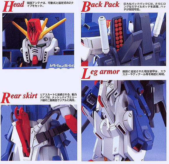 FA-010S フルアーマーダブルゼータガンダム (MG) (ガンプラ) 商品画像4