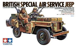 British Special Air Service Jeep (Plastic model)