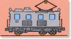 Cタイプロコ EF10タイプ 銀 (鉄道模型)