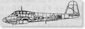 メッサーシュミット Me410A-1 エーデルワイス (爆撃機型) (プラモデル)
