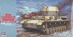 20mm 4連装 IV号対空戦車 ヴィルベルヴィント (プラモデル)