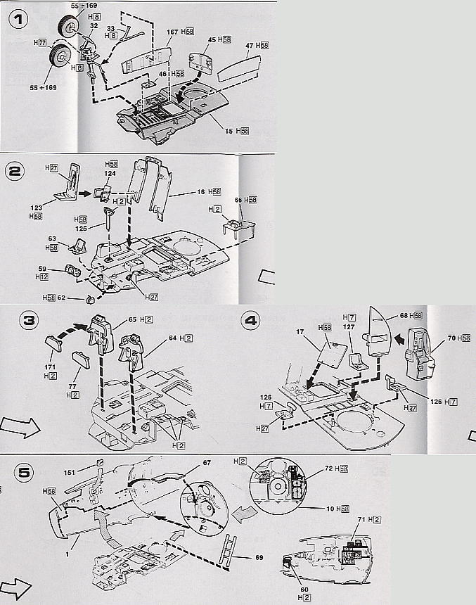 B-29 スーパーフォートレス (プラモデル) 設計図1