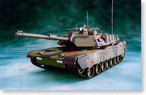 M1A1エイブラムス 迷彩塗装仕様(NATO軍) フルセット (ラジコン)
