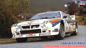Lancia 037 (1984 Tour De Corse Rally Winner) (Model Car)