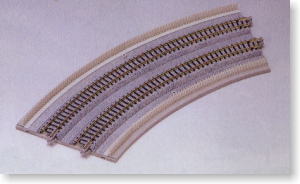 複線プレート 曲線線路 R315/285-45° (2本入り) (鉄道模型)