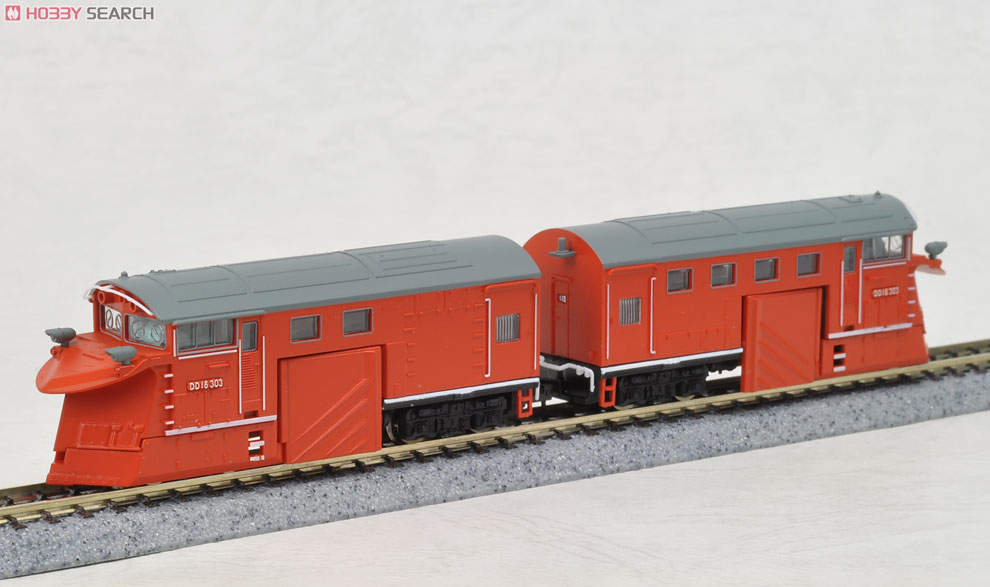 DD16-303 ラッセルヘッド (動力無し) (2両セット) (鉄道模型) 商品画像2