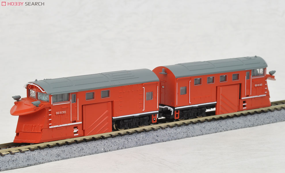 DD16-303 ラッセルヘッド (動力無し) (2両セット) (鉄道模型) 商品画像3