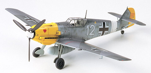 メッサーシュミット Bf109E-4/7 TROP (プラモデル) 商品画像1