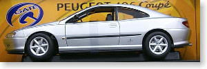 PEUGEOT 406 COUPE(SILVER) (ミニカー)