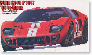 フォード GT40 1966年ル・マン出場車 (プラモデル)