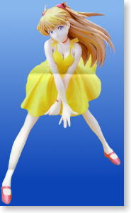 Asuka Langley Yellow One-Piece Dress Ver. (Resin Kit)
