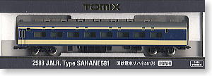 J.N.R. Type SAHANE581 (Sleeping Car) (for Add-On) (Model Train)