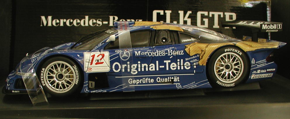 MERCEDES BENZ CLK GTR FIA GT1998 ORIGINAL-TEILE M.TIEMANN/J.M.GOUNON#12 (ミニカー) 商品画像1