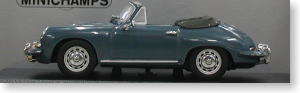 ポルシェ・356C カブリオレ 1965(ブルー) (ミニカー)