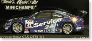 メルセデス・ベンツ SERVICE 24ｈ AMG(No.42/2001)D.Turner (ミニカー)
