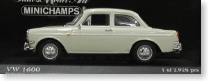 VW・1600(ホワイト)1966 (ミニカー)