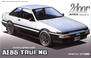 AE86 Trueno 2Door GT Apex Late Version (Model Car)