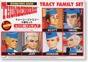 Tracy Family Set (Plastic model)