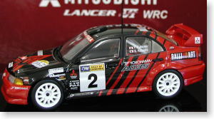 三菱ランサーEVO VI WRC `99(キャンベララリー)#2 (ミニカー)