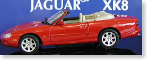Jaguar XK8 Cabriolet - Phoenix Red (Diecast Car)