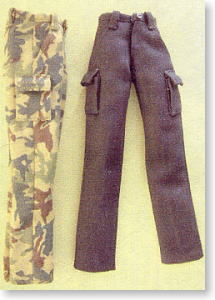 B.D.U Pants (Navy) (Fashion Doll)