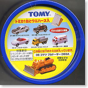 トミカ おもちゃ缶 コマツ ブルドーザーD65A(初期モデル1970) (トミカ)